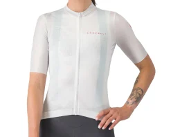 Castelli Women's Fantasia Short Sleeve Jersey (White) (XL)