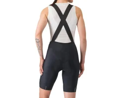 Castelli Women's Prima 2 Drop Tail Bib Shorts (Black/Black) (S)