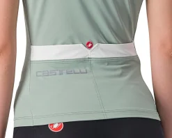 Castelli Women's Solaris Sleeveless Top (Defender Green/Ivory) (S)