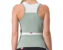 Castelli Women's Solaris Sleeveless Top (Defender Green/Ivory) (S)