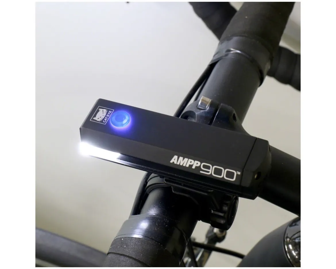 CatEye AMPP900 Headlight (Black) (900 Lumens) (USB Rechargeable)