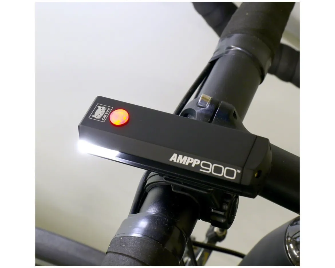 CatEye AMPP900 Headlight (Black) (900 Lumens) (USB Rechargeable)