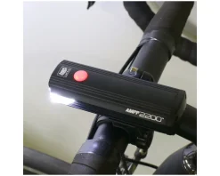CatEye AMPP2200 Headlight (Black) (2200 Lumens) (USB Rechargeable)