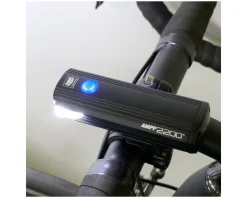 CatEye AMPP2200 Headlight (Black) (2200 Lumens) (USB Rechargeable)