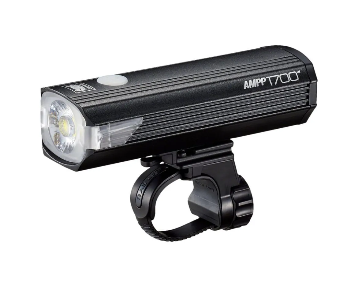 CatEye AMPP1700 Headlight (Black) (1700 Lumens) (USB Rechargeable)