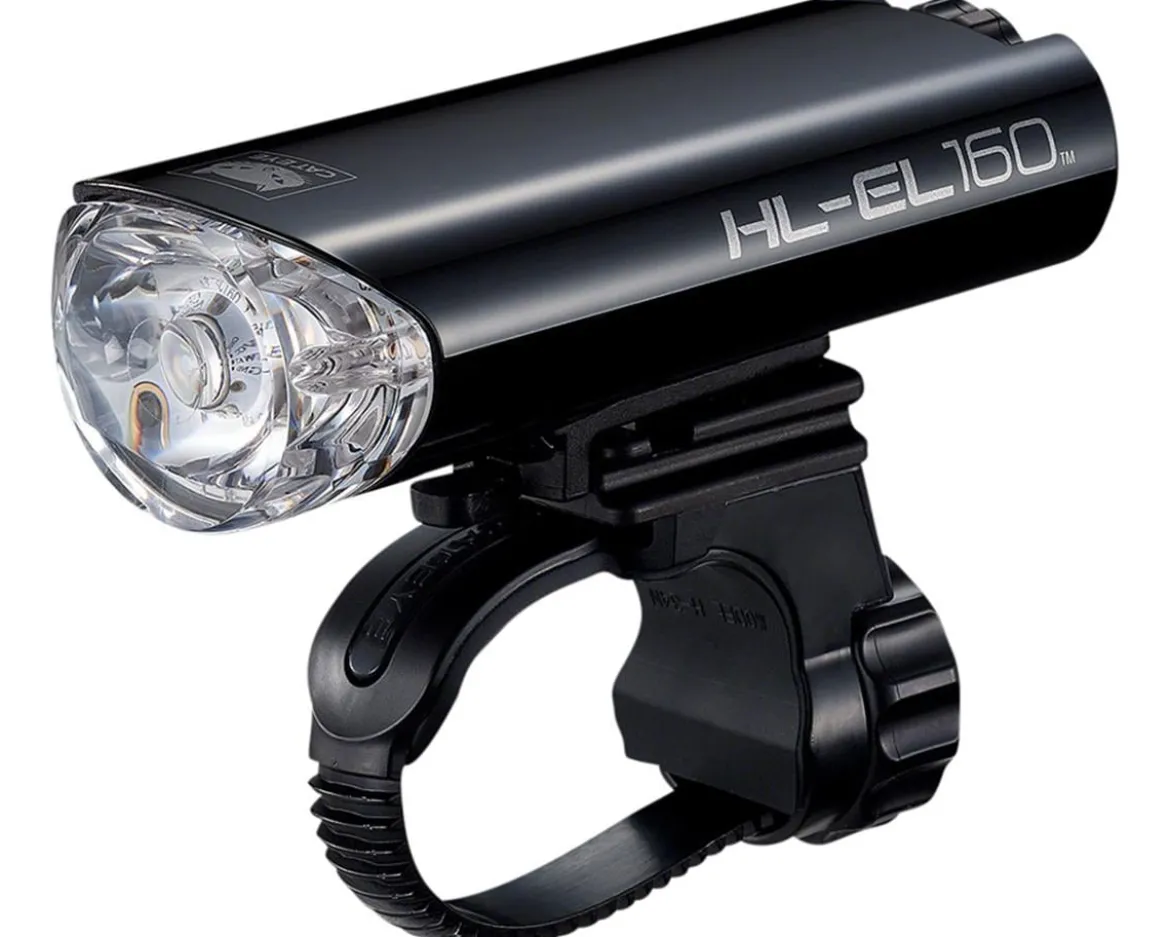 CatEye HL-EL160 Headlight (Black) (50 Lumens) (AA Batteries)
