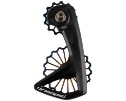 CeramicSpeed 3D Printed Ti OSPW RS System (Black/Oil Slick) (Shimano 9250/8150) (Coated Ceramic Bearings)