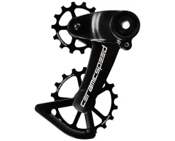 CeramicSpeed OSPW X Oversized Pulley Wheel System for SRAM Eagle AXS (Alloy Pulley) (Carbon Cage)