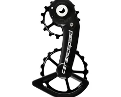 CeramicSpeed Oversized Pulley Wheel System (Black) (SRAM Rival AXS D1) (Ceramic Bearings)