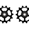 CeramicSpeed 14T Pulley Wheels (Black) (Shimano XT/XTR) (Ceramic Bearings)