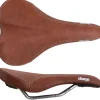 Charge Bikes Ladle Women's Saddle (Brown) (Chromoly Rails) (145mm)