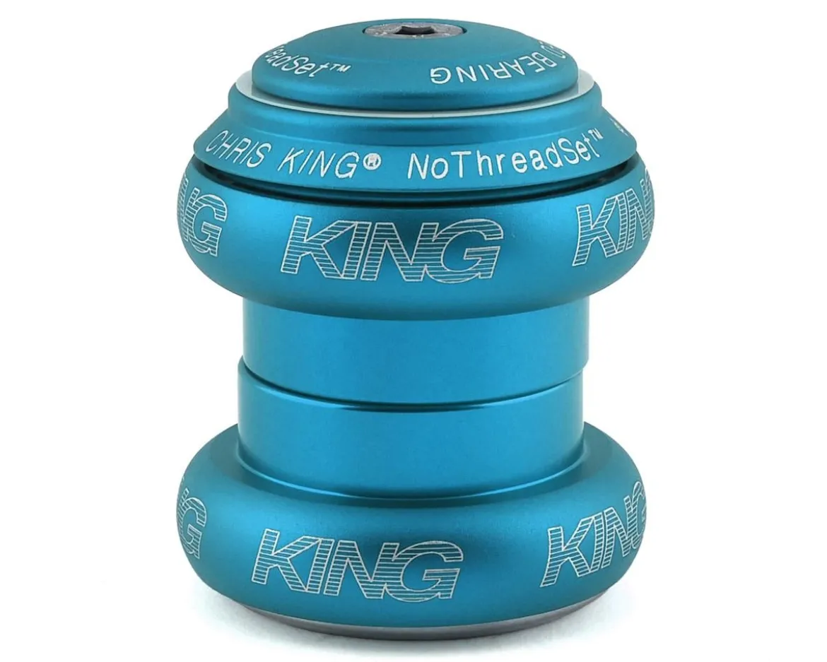 Chris King NoThreadSet Headset (Matte Turquoise) (1-1/8") (EC34/28.6) (EC34/30)