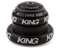 Chris King NoThreadSet Tapered Headset (Black) (1-1/8" to 1-1/2") (EC34/28.6) (EC44/40)