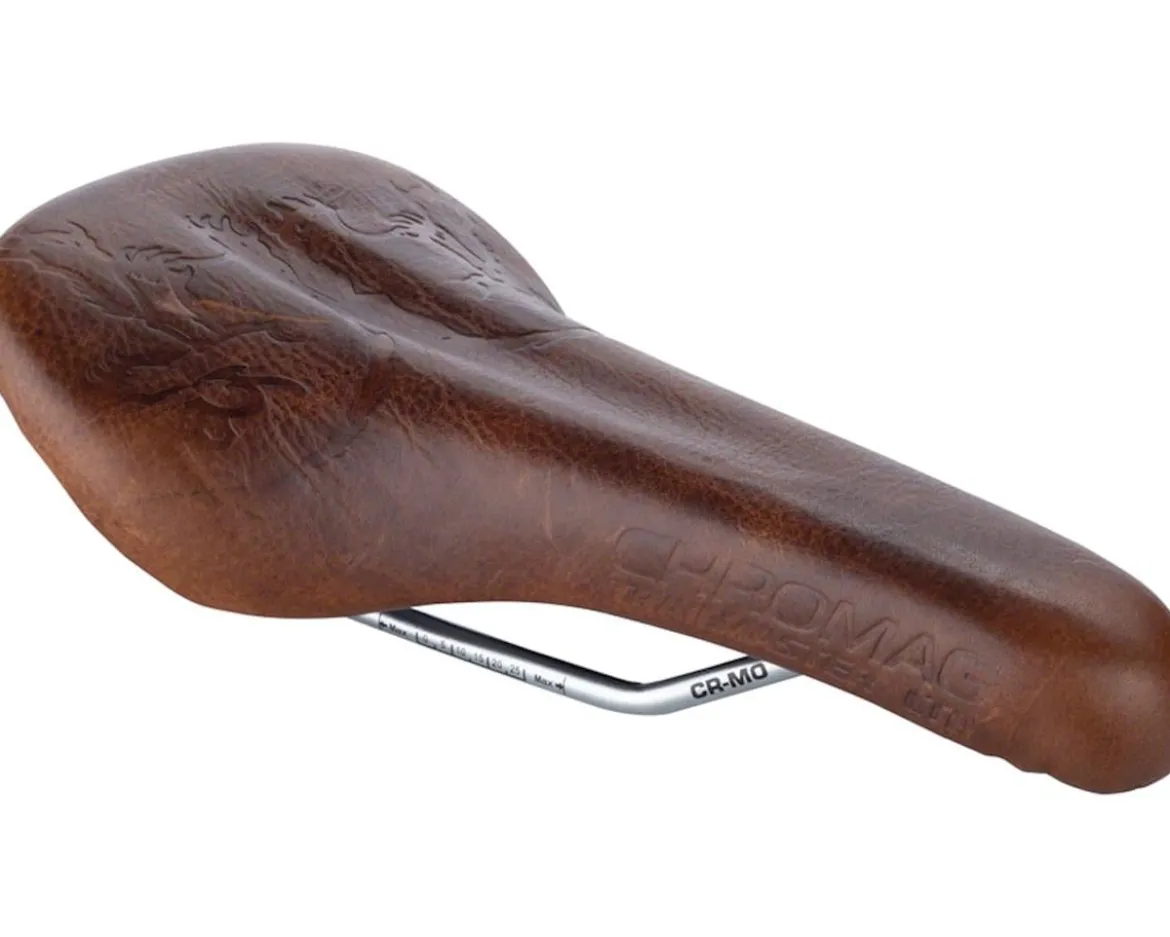 Chromag Trailmaster LTD Saddle (Oak) (Chromoly Rails) (140mm)