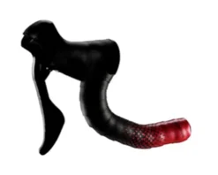 Ciclovation Advanced Leather Touch Handlebar Tape (Fusion Dot Black/Red)