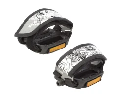 Cinelli Kinks Foot Straps (White) (Pair) (Mike Giant)