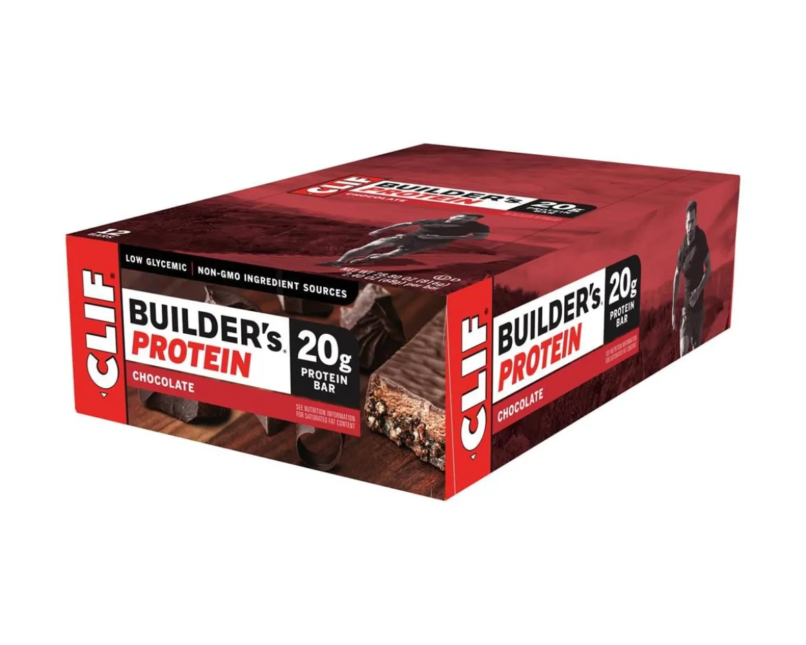 Clif Bar Builder's Protein Bar (Chocolate) (12 | 2.4oz Packets)
