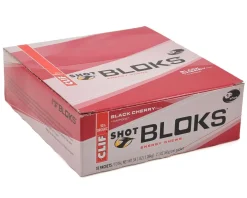 Clif Bar Shot Bloks Energy Chews (Black Cherry w/Caffeine) (18 | 2.1oz Packets)