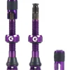 Clik Tubeless Valve Set (Cosmic Purple) (Pair) (40mm)
