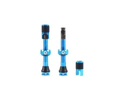 Clik Tubeless Valve Set (Hyper Blue) (Pair) (40mm)