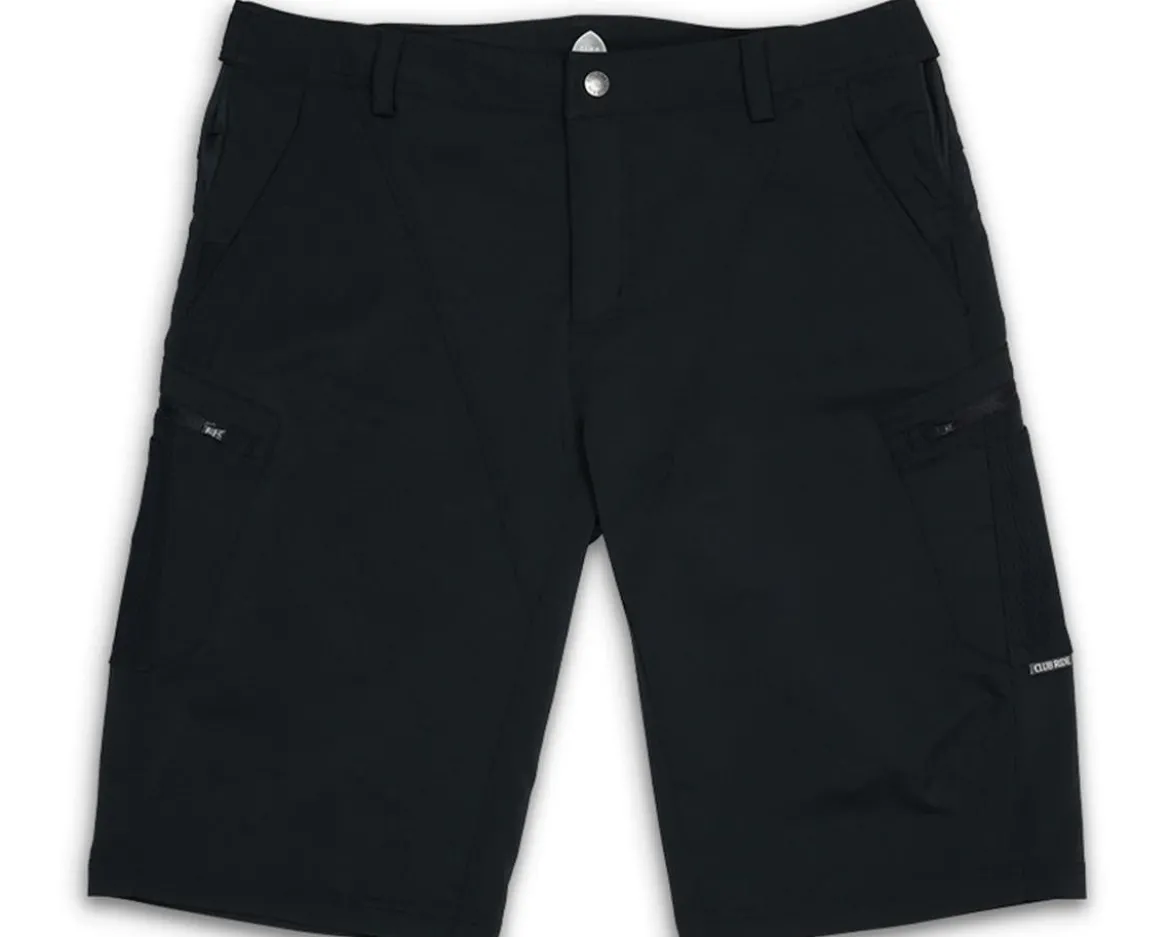 Club Ride Apparel HiFi All Mountain Shell Shorts (Black) (S) (No Chamois)