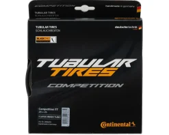 Continental Competition TT Tubular Road Tire (Black) (700c) (25mm) (Black Chili/Vectran Breaker)