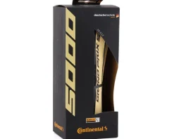 Continental Grand Prix 5000 Road Tire (Black/Cream Skin) (700c) (28mm) (Folding) (Black Chili)