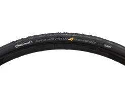Continental Grand Prix 4-Season Road Tire (Black) (700c) (23mm) (Folding) (MaxGrip Silica/DuraSkin)