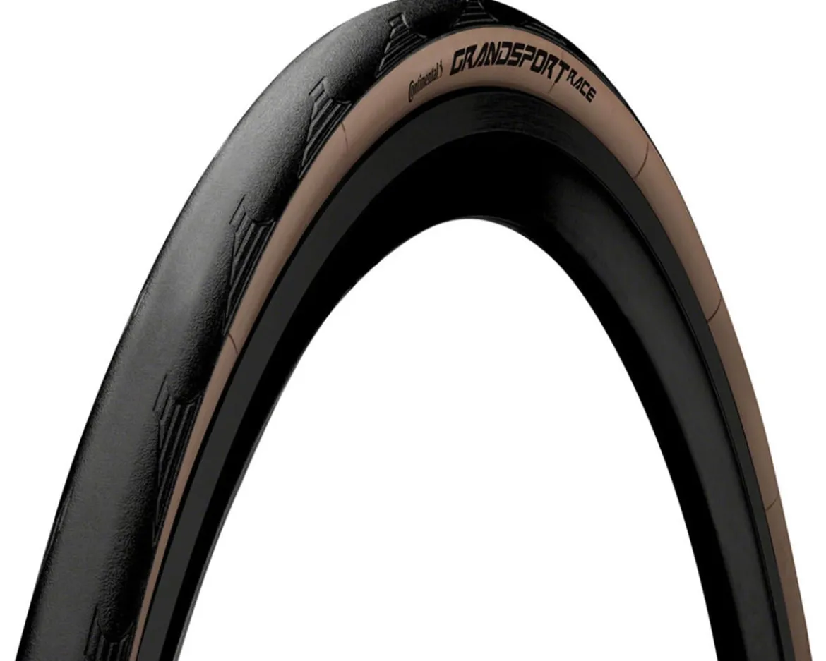 Continental Grand Sport Race Tire (Black/Coffee) (700c) (28mm) (Folding) (PureGrip)