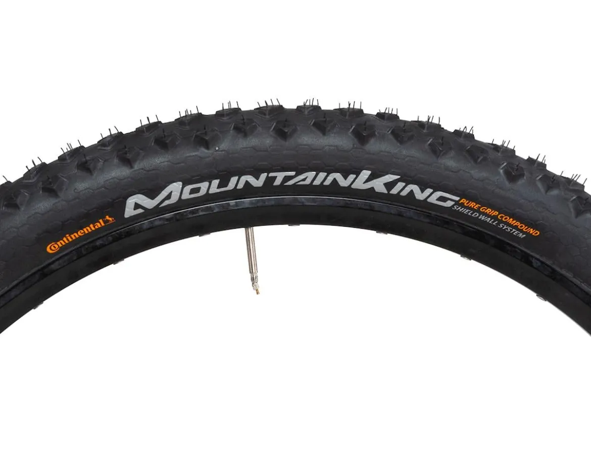 Continental Mountain King Shieldwall System Tubeless Tire (Black) (27.5") (2.3") (PureGrip)