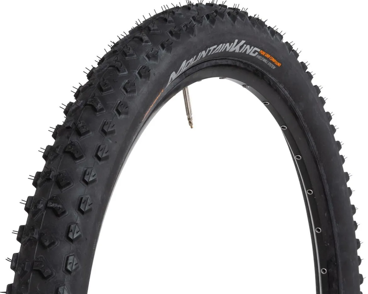 Continental Mountain King Shieldwall System Tubeless Tire (Black) (27.5") (2.3") (PureGrip)