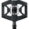 Crankbrothers Double Shot 1 Single-Sided Clipless Pedals (Black)