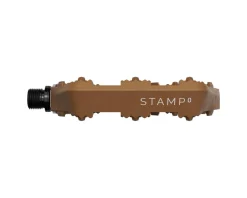 Crankbrothers Stamp 0 Platform Pedals (Brown) (L)