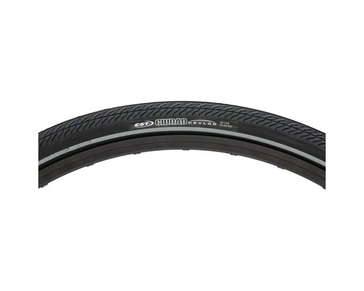 CST Ciudad Tire (Black) (26") (1.5") (Wire) (Single/Aramid Inside)