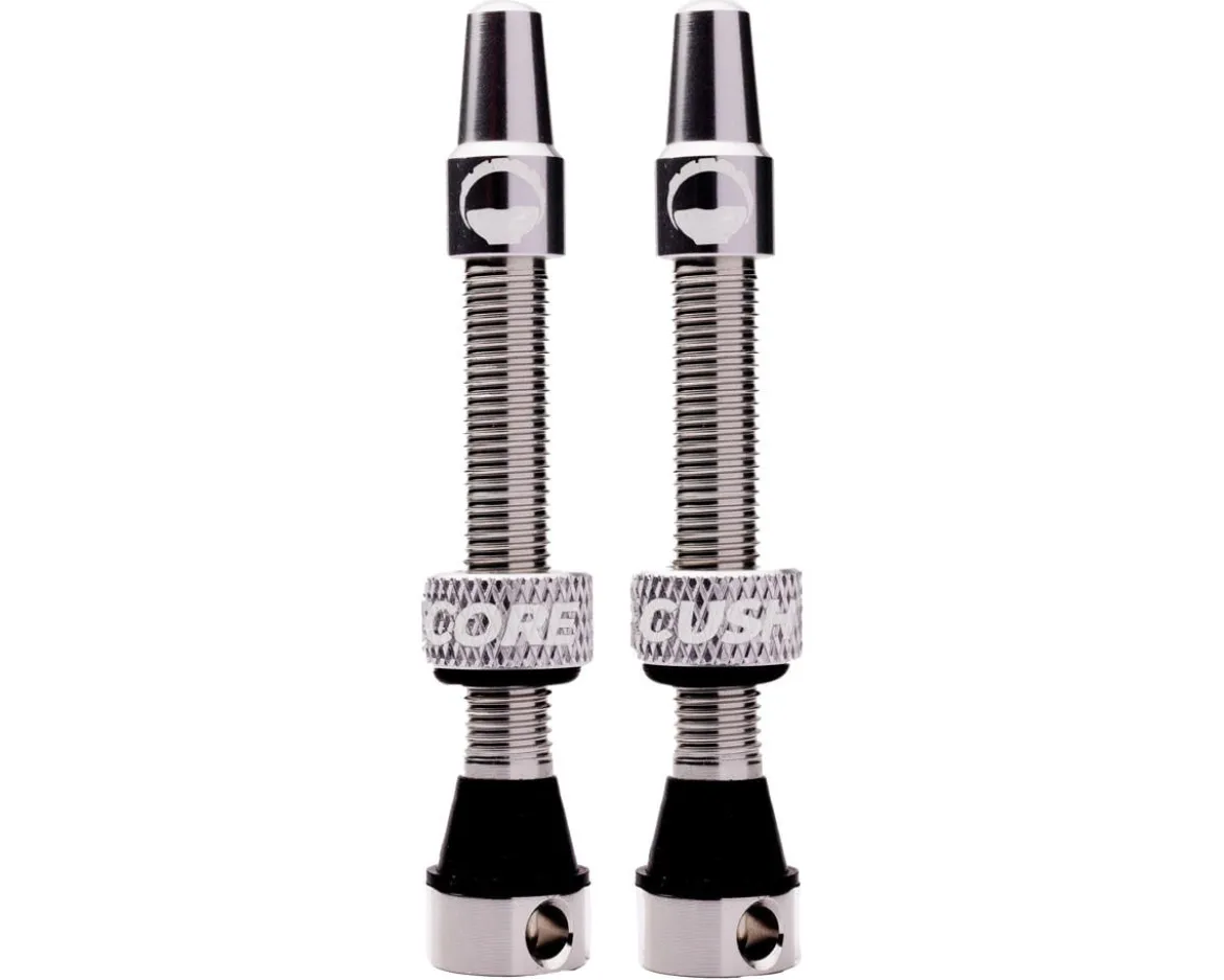 CushCore Air Valve Set (Silver) (44mm)