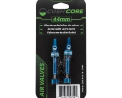 CushCore Air Valve Tubeless Valve Set (Blue) (44mm)