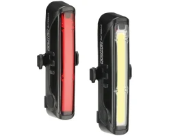 Cygolite Hotrod 110/50 Headlight & Tail Light Set (Black) (110/50 Lumens)