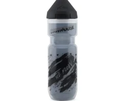 Dawn to Dusk Ice Flow Insulated Bottle (Black/Clear) (w/ Dirt Mask) (21oz)