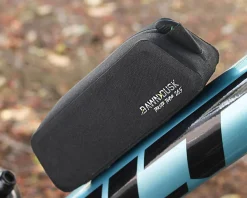 Dawn to Dusk Teklite Tubie 285 Top Tube Bag (Black) (0.29L)
