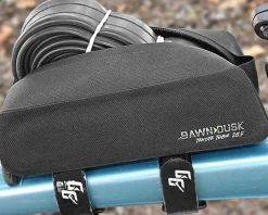Dawn to Dusk Teklite Tubie 285 Top Tube Bag (Black) (0.29L)
