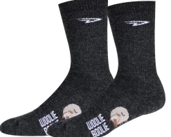 DeFeet Woolie Boolie 6" D-Logo Sock (Charcoal) (M)