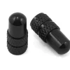 Deity Presta Valve Caps (Black) (Pair)