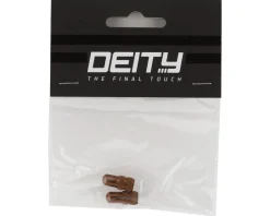 Deity Presta Valve Caps (Bronze) (Pair)