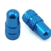 Deity Presta Valve Caps (Blue) (Pair)