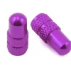 Deity Presta Valve Caps (Purple) (Pair)