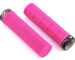 Deity Knuckleduster Lock-On Grips (Pink) (132mm)