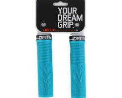 Deity Knuckleduster Lock-On Grips (Turquoise) (132mm)