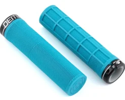 Deity Knuckleduster Lock-On Grips (Turquoise) (132mm)