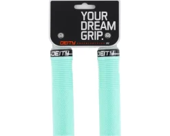 Deity Knuckleduster Lock-On Grips (Mint) (132mm)