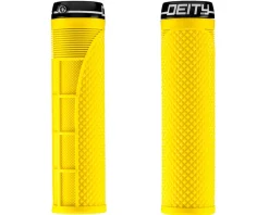 Deity Megattack Lock-On Grips (Yellow) (140mm)